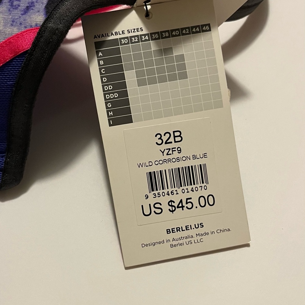 Berlei Sports Bra 32B SF2 - Picture 4 of 4